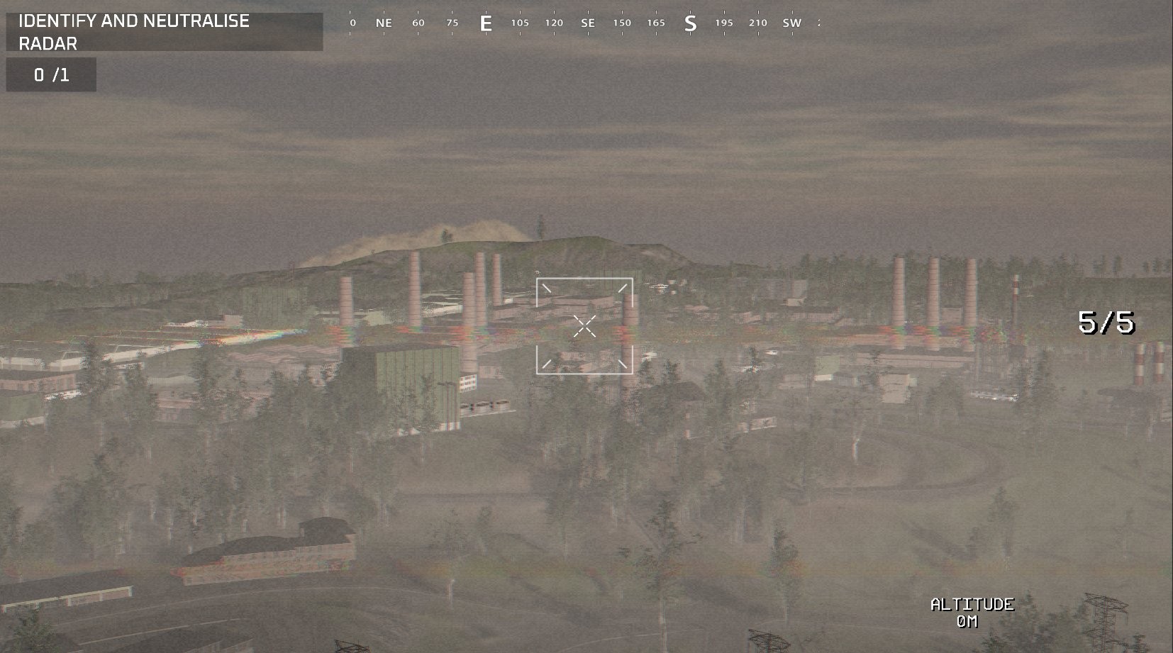 TARKUS — Identify and prosecute radar mission over industrial terrain